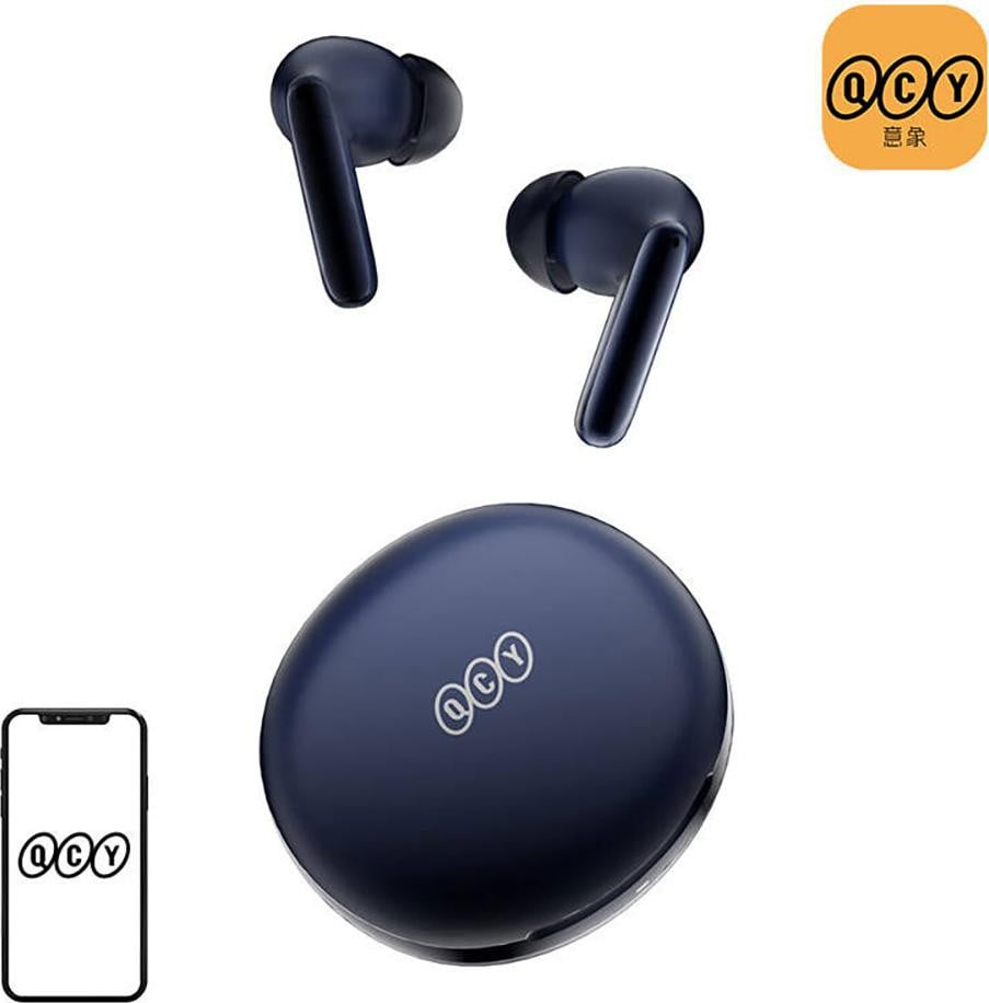 QCY HT09 Koptelefoon - Blauw