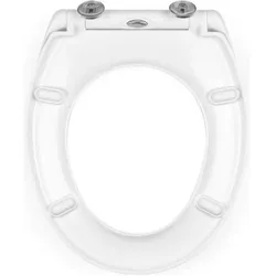 Beldray, WC Deckel, LA037062PEU7 Anti-bac Quick-release Toilet Seat, White