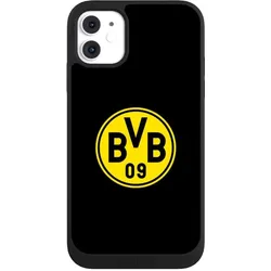 Nivocase Handyhülle für Apple iPhone 11 Hülle NIVOpure Case Schwarz BVB Borussia Dortmund Logo (Apple iPhone 11), Smartphone Hülle, Schwarz