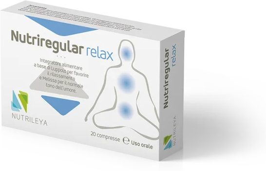 NUTRILEYA Srl NUTRIREGULAR RELAX 20CPR