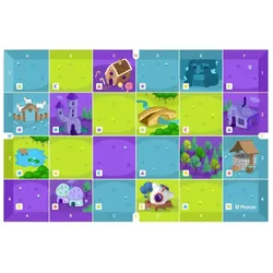 Photon Education MINT Zubehör Bildungsmatte / "EDU Mat", Robotik Kit, Mehrfarbig