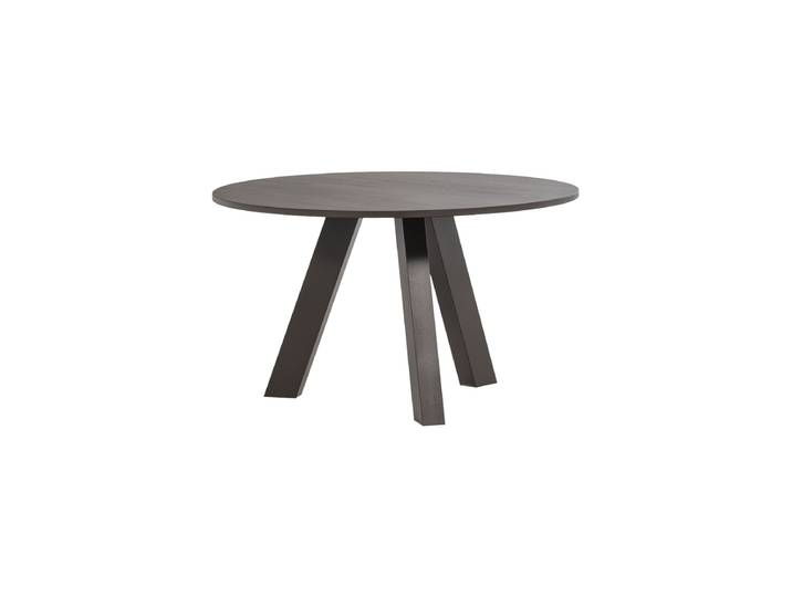 Massiver, runder Design Esstisch „Rhondal“, verschiedene Grössen Eiche Mittelbraun De Eekhoorn