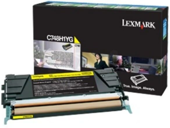 C748 yellow toner 10k (Corporate)