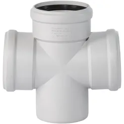 Geberit, Zubehör Sanitärinstallation, Skolan dB Doppelabzweig DN 110/110/110 87 Grad