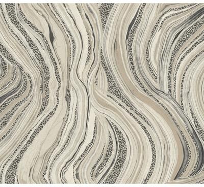 Ronald Redding Streaming Cheetah Linen Wallpaper