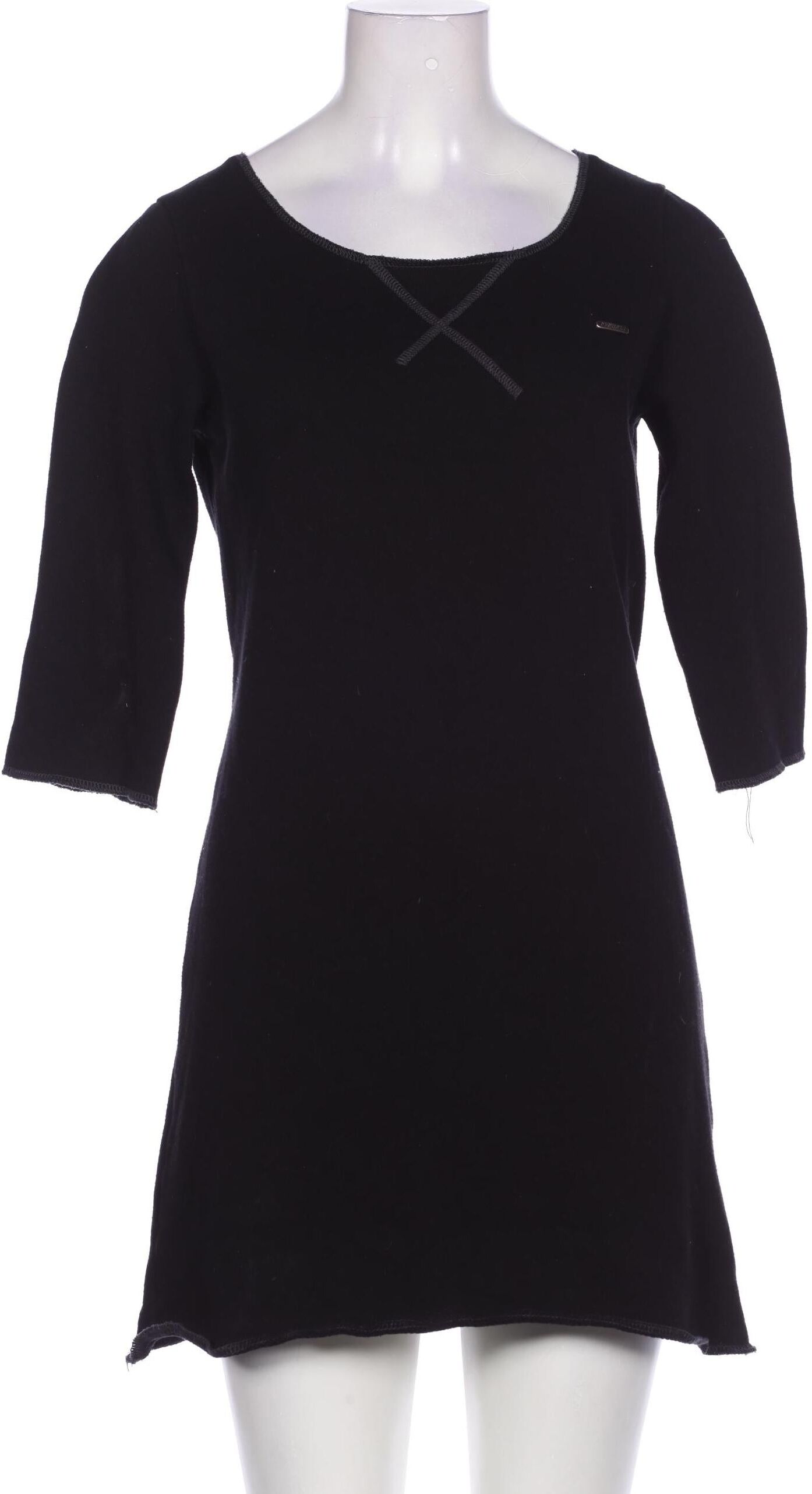 Element Damen Kleid, Schwarz, Gr. S, Baumwolle / Synthetik - Second Hand
