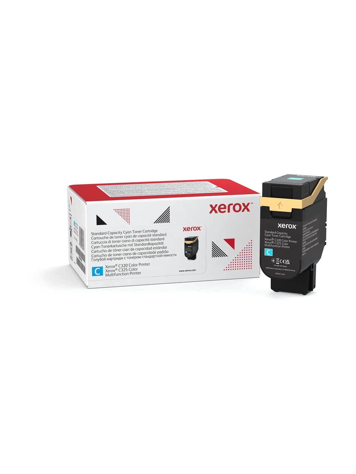 Xerox toner cartridge - Cyan | Original | Laser printing | 1800 pages