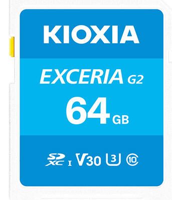 Kioxia Exceria G2 SDXC-Karte 64 GB LNEX2L064GG4