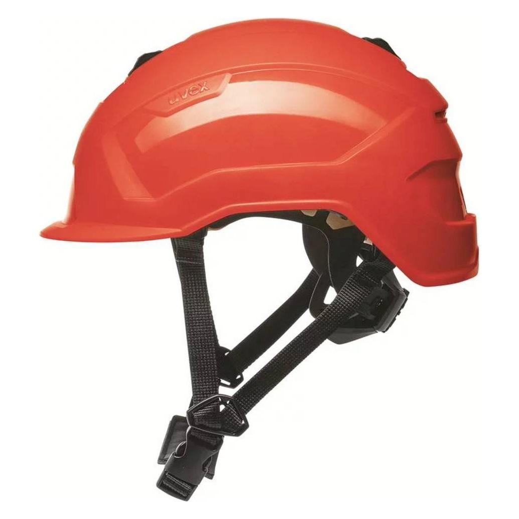 Uvex Schutzhelm pronamic 9731333 rot mit Lüftungen (51 - 65 cm) (9731333)
