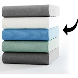 DREAMTEX Thermo-Interlock-Spannbetttuch - ca. 140 - 160 x 200 cm