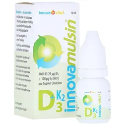 Innova Mulsin Vitamin D3+K2 Emulsion 10 ml