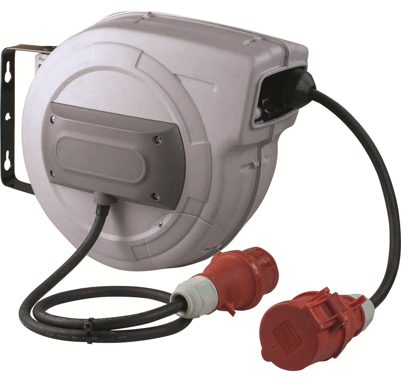 AS-SCHWABE Uittrekbare verlengkabel 400V 16A 15m