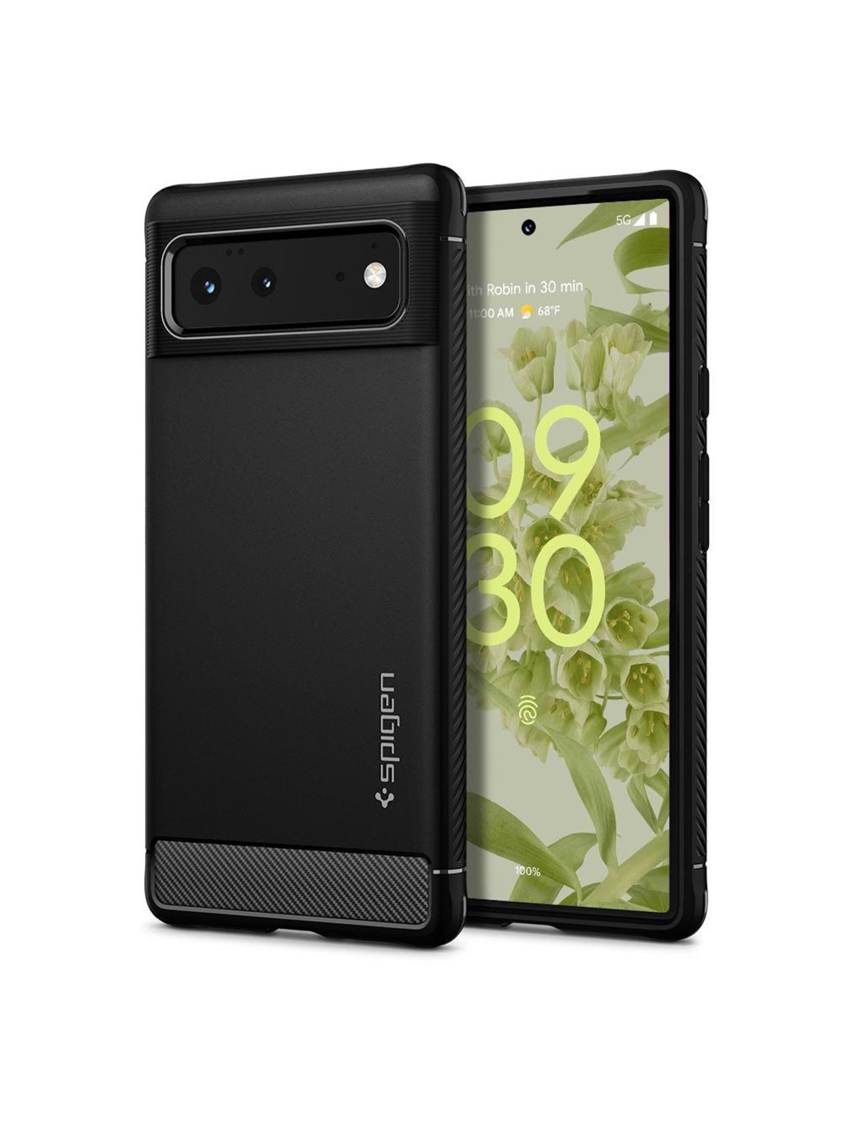 Spigen Rugged Armor - black - Google Pixel 6
