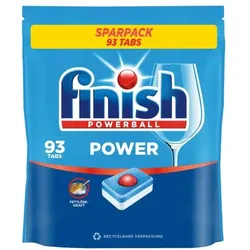 finish Powerball Power Spülmaschinen-Tabs 93 Stück weiß
