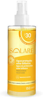 Solare Wells Água Proteção Solar Bifásica Invisível SPF30 150 ml
