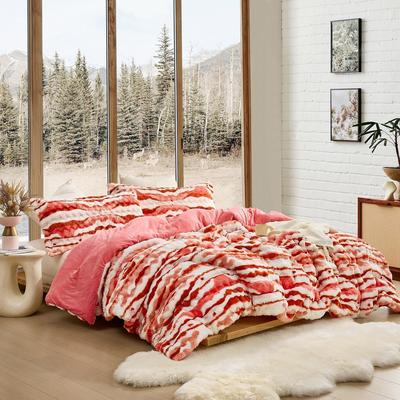 Southern Bacon aka Southern Belle - Coma Inducer® Oversized Comforter Set - Georgia Peach