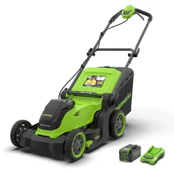 Greenworks 40V Rasenmäher 41cm Gen. II - 4Ah Akku