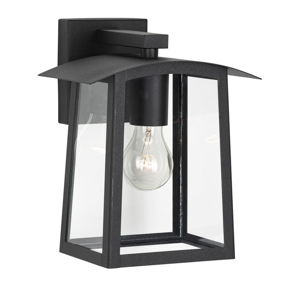 Zwarte muurlamp Motto van KS Verlichting
