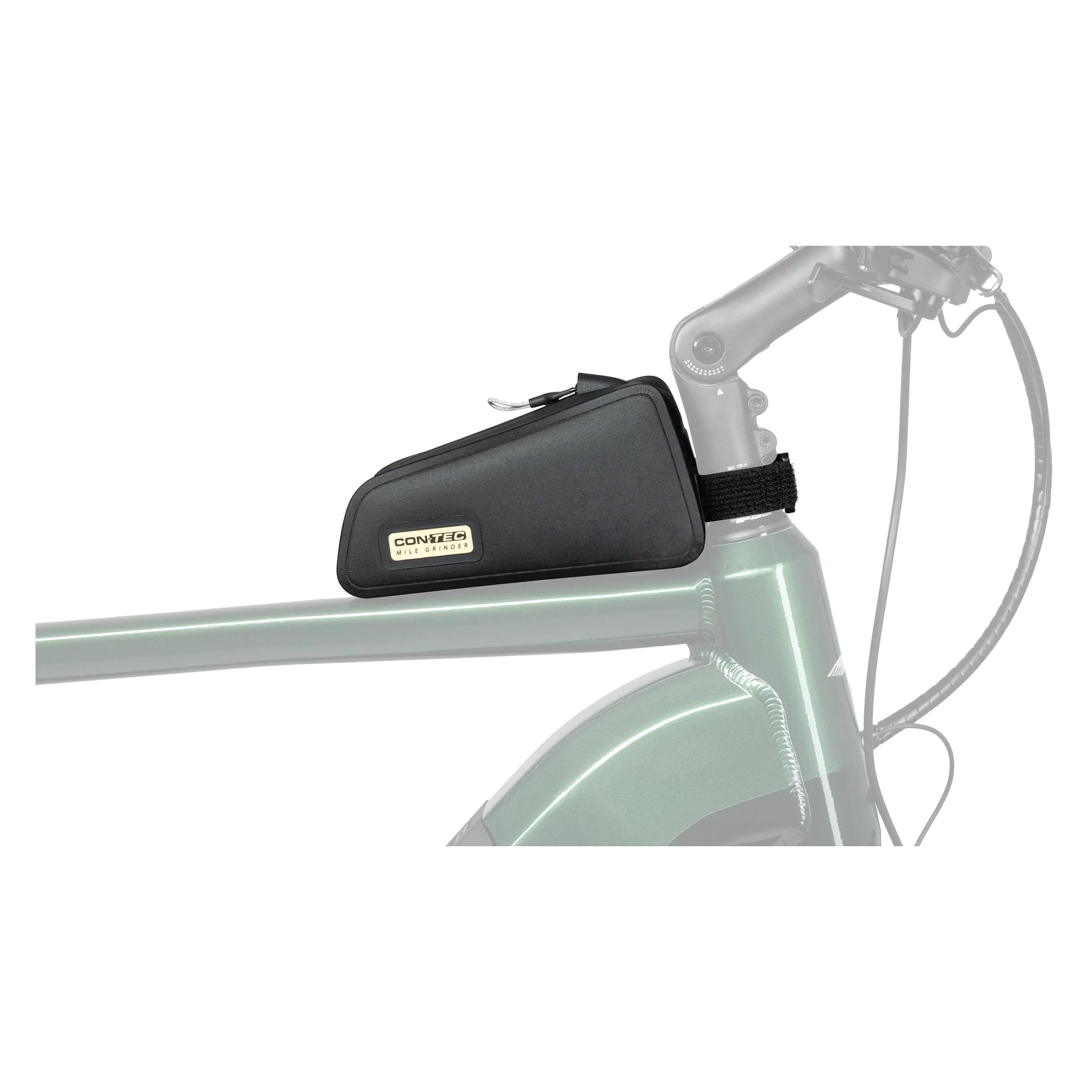 Contec Ct Oberrohrtasche Mile Gr Inder Toptube 1.2 Platte schwarz, 07399455 (1.20 l, Rahmentasche) (69218438)