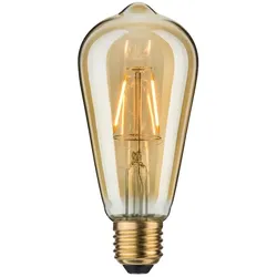 Paulmann LED Vintage Rustika, E27, 2.5W 1700K, Goldglas klar PAUL-28406