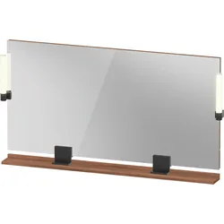 Duravit Spiegel „Sivida“ 133 × 65 cm in Diamantschwarz
