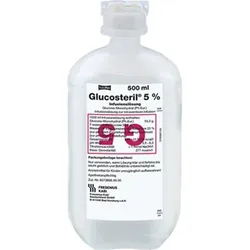 GLUCOSTERIL 5% freeflex Infusionslösung 20X500 ml