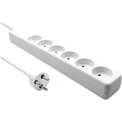 MicroConnect, Steckdosenleiste, Danish Power Strip 6-way (6x, Typ 13, 7 m)