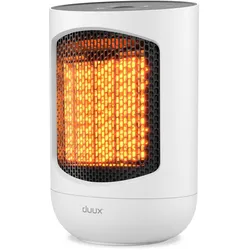 Duux Zone Personal Ceramic Heater Ceramic Heater 600/900/1500 W White IP21, Heizlüfter, Weiss