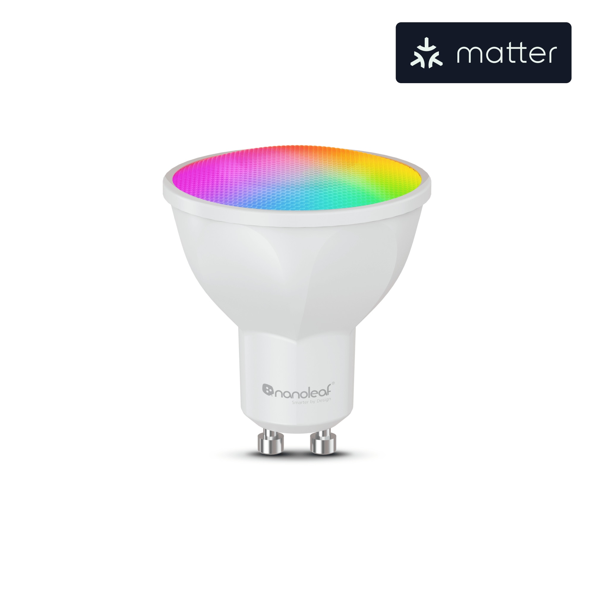 Nanoleaf Essentials Matter WLAN Smart Bulb GU10 LED-Leuchtmittel N7502B02-1GU10