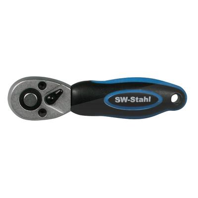 Sw Stahl Umschaltknarre, 1/4, extra kurz [Hersteller-Nr. 05710SB]