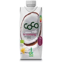 CoCo Coconut Milk - for Cooking 9% Fett 500ml