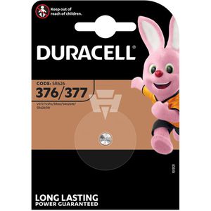 Duracell Knopfzelle 377 SR66 / SR626 /SG4, 28 mAh