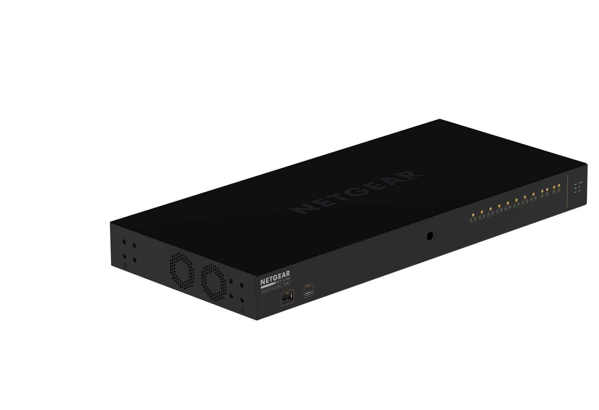 Netgear AV Line M4250-10G2F-PoE+ Managed Switch GSM4212P-100EUS