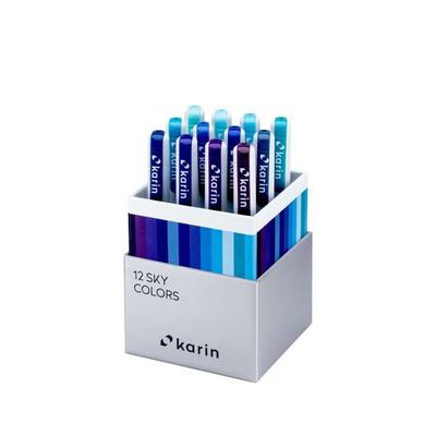 KARIN Marker Realbrush PRO Sky Colors, 12er Pinsel Set