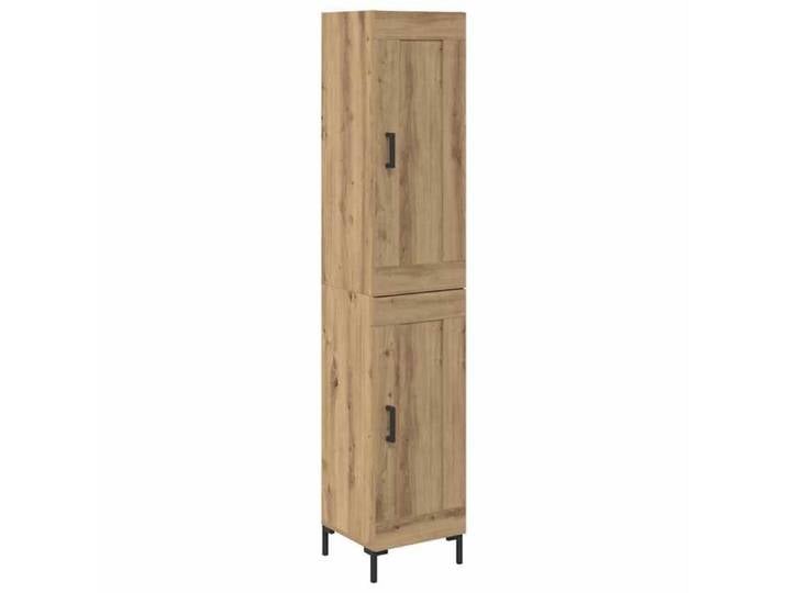 Haut Armoire(1 PC) - NANAS - MEUBLE DE SEJOUR - Chêne artisanal 34 5 x 34 x 180 cm{3102}