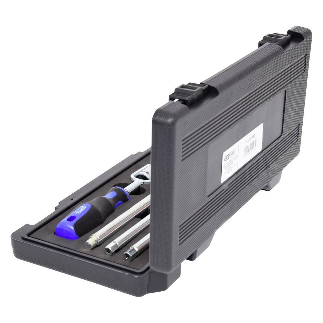 KS Tools Waschtisch-Montage-Satz, 6-teilig, Feinster Chrom-Vanadium-Stahl (116.2050)