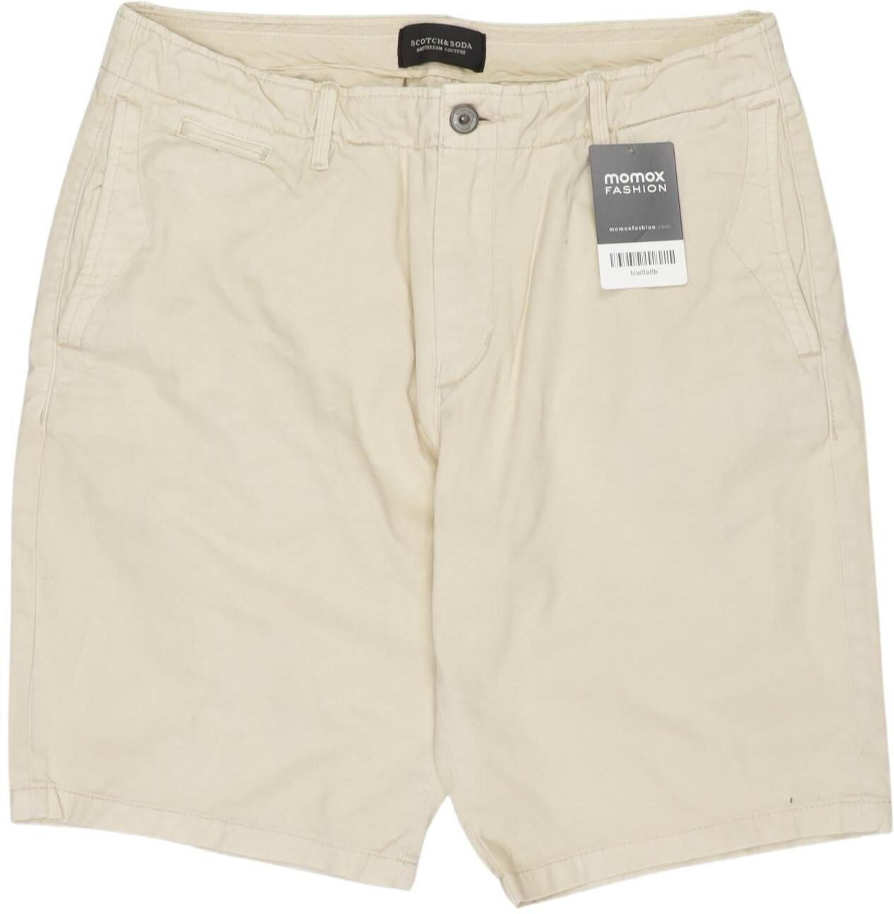 Scotch & Soda Herren Shorts, Beige, Gr. W30, Baumwolle - Second Hand