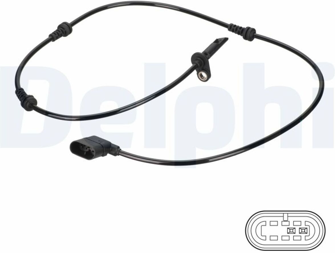 Reparatursatz, ABS-Sensor DELPHI SS20830