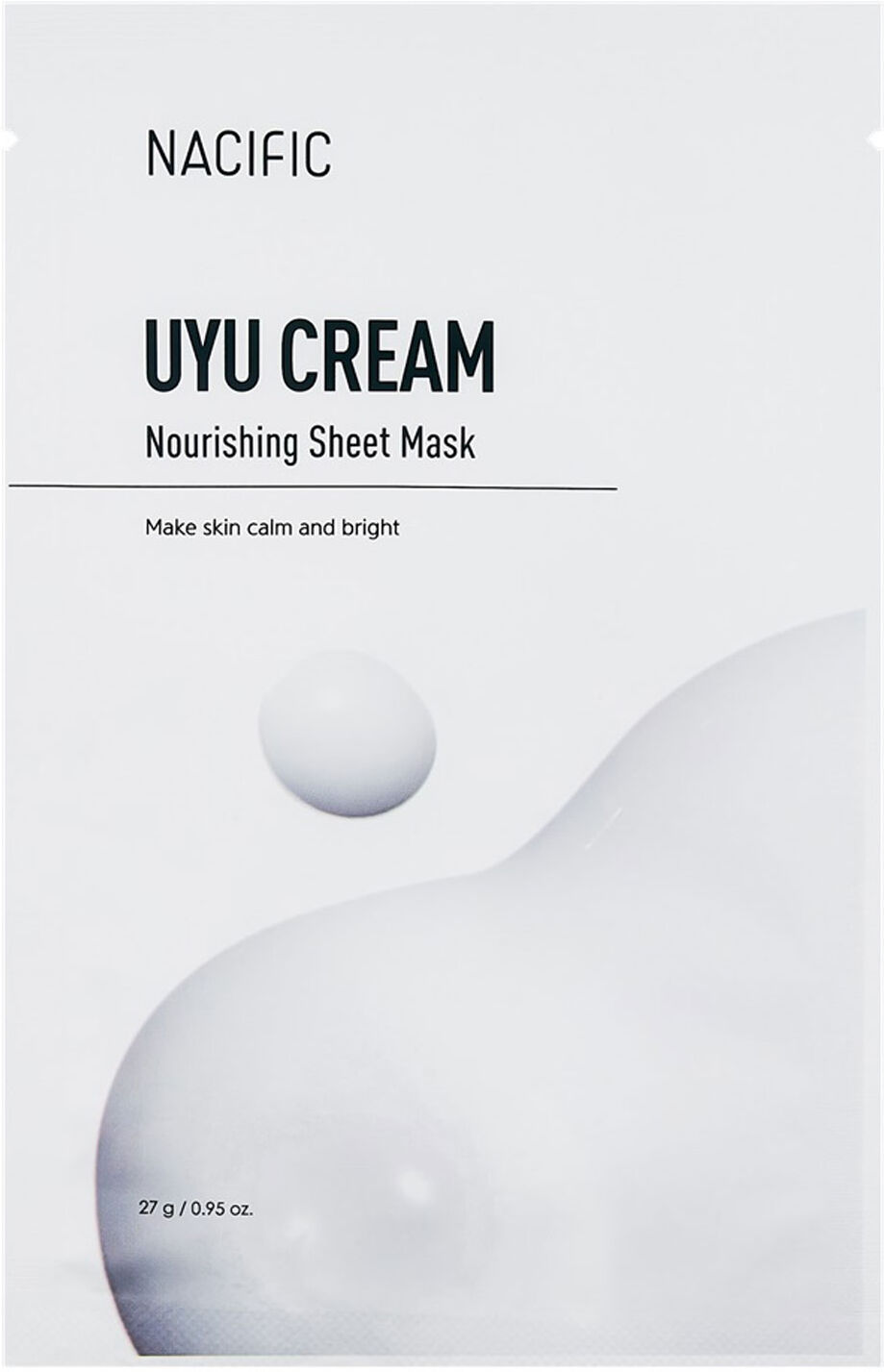 NACIFIC Uyu Cream Nourishing Sheet Mask 27g