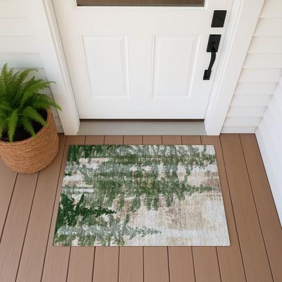 Addison Rugs Machine Washable Indoor/ Outdoor Modern Forest Chantille Rug