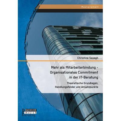 Mehr als Mitarbeiterbindung - Organisationales Commitment in der IT-Beratung: Theoretische Grundlagen, Handlungsfelder und Ansatzpunkte, Taschenbuch
