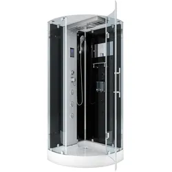 AcquaVapore D37-23R2 Dusche Dampfdusche Duschtempel Duschkabine 100x100 OHNE 2K Scheiben Versiegelung