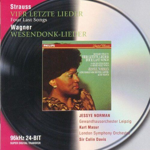 Jessye Norman - Vier letzte Lieder (R. Strauss), Wesendonk-Lieder (R. Wagner) - Preis vom 10.10.2026 11:48:34 h