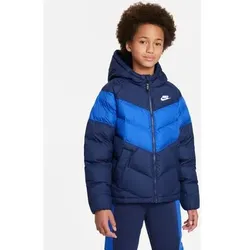 NIKE Kinder Unterjacke K NSW SYNFL HD JKT, Größe S in Blau Blau