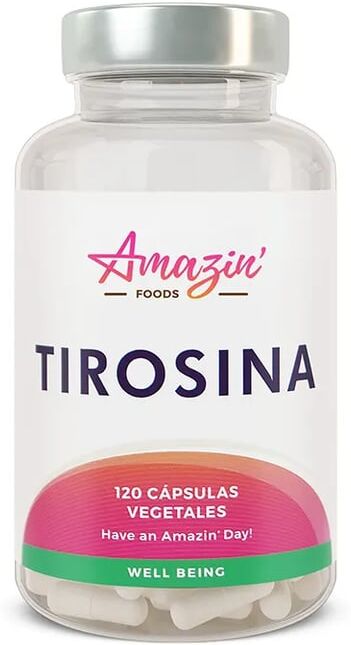 Amazin' Foods Tirosina 120 VCaps