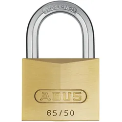 Abus, Vorhängeschloss, Hangschloss Messing
