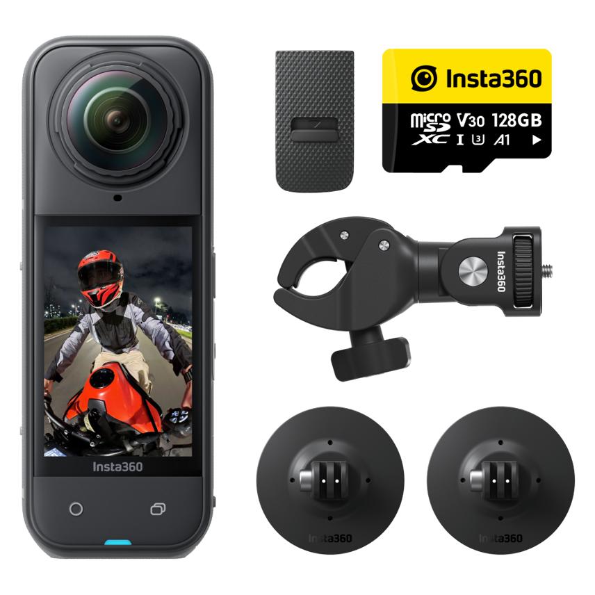 Insta360 X5 Motorcycle Bundle (30p, Bluetooth, GPS, WLAN) (CINSAAHA-X501-MOTO)