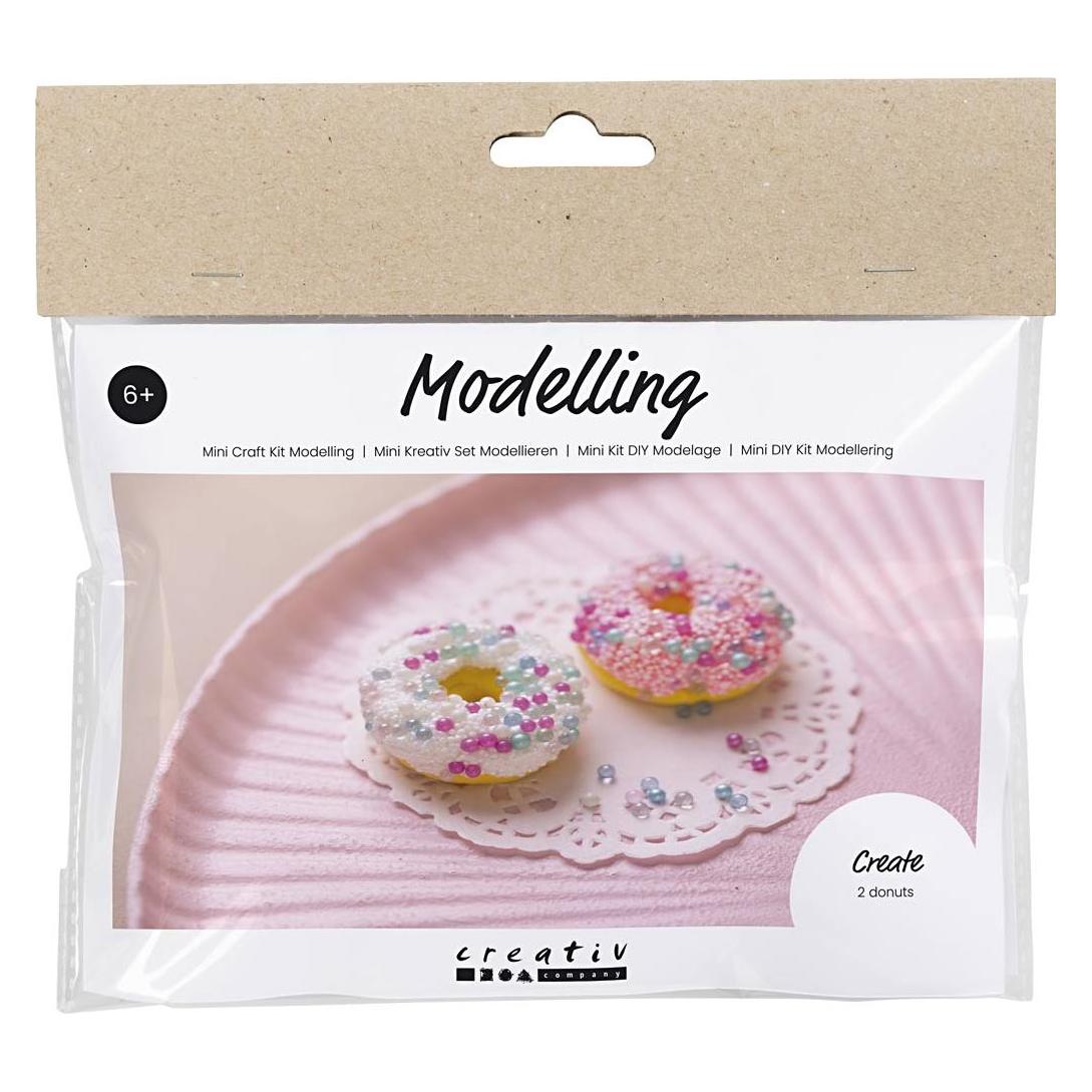 Creativ Company Mini-Hobby-Set Modellier-Donuts (977671)