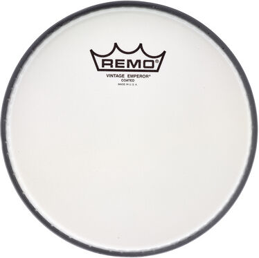 "Remo 8"" Vintage Emperor Coated "