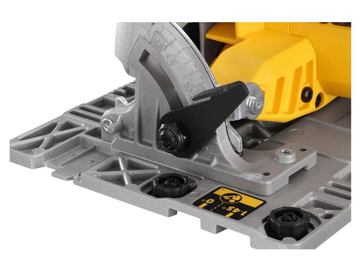 Akku-Handkreissäge DEWALT DCS572NT , gelb (gelb, schwarz), Sägemaschinen, Akku-Handkreissäge